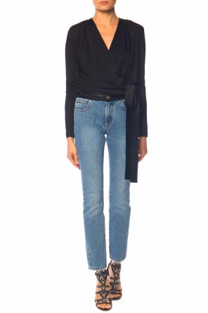 Logo-embroidered jeans, zdjęcie 2 Logo-embroidered jeans od MSGM